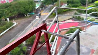 BEST PUBLIC SEX EVER WATCH UNTIL THEY CATCH US AT END!