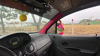 gorda latina huge tits pays taxi with raw fuck homemade cumshot