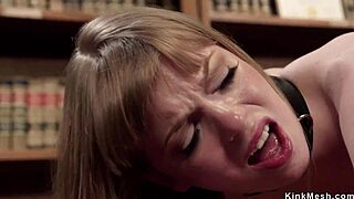 Tears of submission as busty therapist anal dominates bound lesbian patient