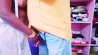 Desi Housewife Fucks Tailor with Dirty Telugu Talk