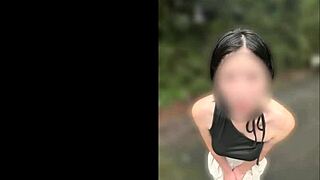 【First-Time Amateur Sex!】She Blows Him and Takes Creampie—Insane Excitement!