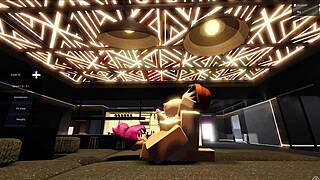 futa roblox pals' doggy tits bounce into love