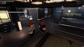 futa roblox pals' doggy tits bounce into love