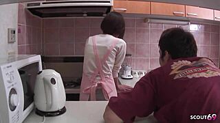 chief, creampie your petite japanese maid at work?