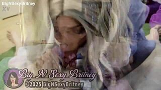 Big N Sexy Britney Swallows Huge Cum Loads in POV Mouthful Cum-Pilation Teaser