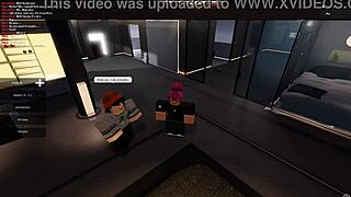 futa roblox pals' doggy tits bounce into love