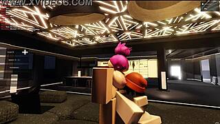 futa roblox pals' doggy tits bounce into love