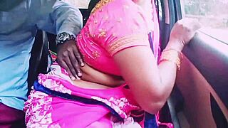 i cheated with boyfriend's dirty car sex in my saree