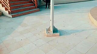 Petite Latina Milf's Big Ass Bounces Outdoor for 200 Cash Pussy Pound