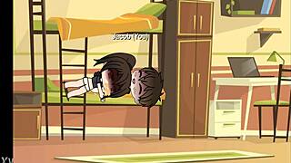 gacha life stepsis teases with her playful young curves