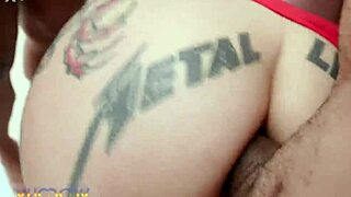 sexy latina takes intense dap double anal pussy 4 big cocks rimming footjob!