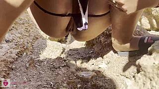 public nature pissing old folks compilation outdoor pov travel