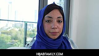Hijab Babe Deepthroats Monster Cock For Ozzy Sparx