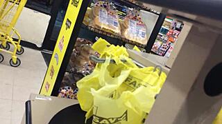 2 MOMMYs caught shopping on hidden cam
