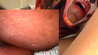 Movie night pussy eating leaves her squirting wet pt 2