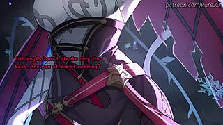 rosaria edges your cock in genshin joi torment 😈