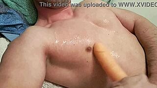 Masturbation Tease with Tit Piss and Armpit Ejaculation Fetish