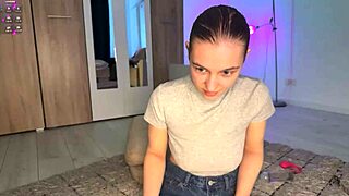 wanna see this horny 18 year old blonde teen play with her big natural tits pussy on webcam until orgasm?