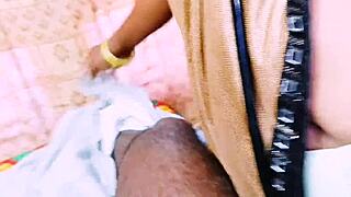 Sexy doctor rides patient's tight pussy with dirty telugu talk!
