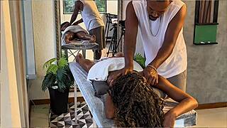all i asked for was a massage but with us it's never just that my husband set up every detail the mood the touch and soon the connection took over completely