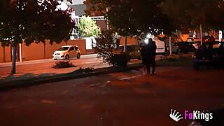 ever wonder what happens when valen pink dates fans for quickie street sex?