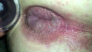wanna see this anus get suctioned by a huge dildo for deep anal pounding?