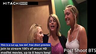 carissa montgomery fingers ass and cums on hospital clock backstage