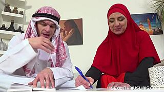 black stockings hid under hijab, wanna suck this arab cock?