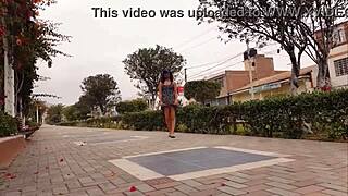 Mexicana Slut Lifts Skirt Flashes Pussy Then Fucks In Office!