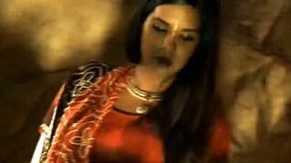 exotic bollywood lover stripping nude, wanna watch her erotic indian dance tease?