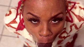 yeah i just love deepthroating big black cocks all day mmm