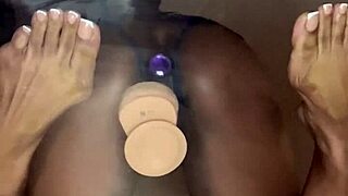 i can't stop riding this thick ebony dildo deep in my pussy...