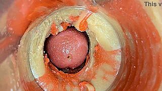 cumming hard on your huge cock with close-up pussy cam inside asmr 4k