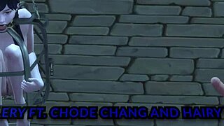 CHODE WANG bangs in OWLERY at GOBBYWARTS sex school