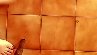 pregnant brunette pussy relaxes slow teasing every inch