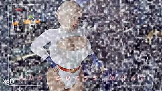 power girl, ready for darkseid's monster cock creampie breeding?