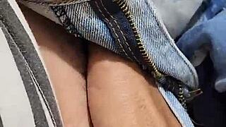 first date pov he fingers my shaved teen pussy 😏