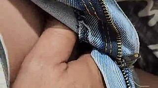 first date pov he fingers my shaved teen pussy 😏