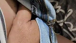 first date pov he fingers my shaved teen pussy 😏