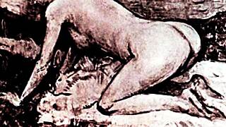 vintage erotic art teases your deepest antique fantasies