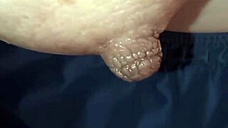 Nipple Up Close on Piano Tease!
