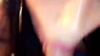 hot spanish girlfriend sucks cock on camera