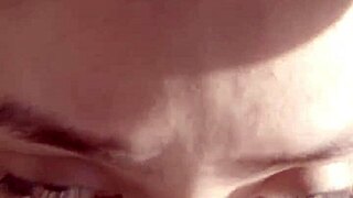 imagine my pretty brunette eyes when you see my wet teen pussy up close