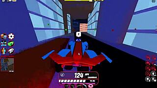 cop milf gives titty fuck blowjob in roblox jail