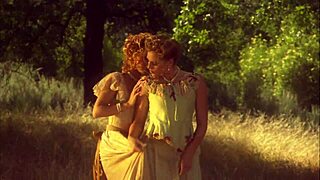Slutty Milf Pals Dominica Leoni And Lauren Phoenix Scissor Outdoors