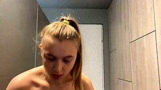damn that extreme squirting anal fuck with monster cock in changing room close up young amateur pussy dripping 💦