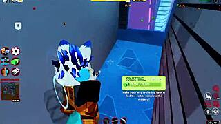 cop milf gives titty fuck blowjob in roblox jail