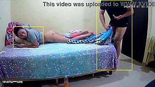 hidden cam catches neighbor fucking my curvy wife and sucking her huge ass part 1