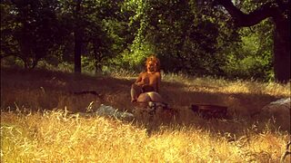 Slutty Milf Pals Dominica Leoni And Lauren Phoenix Scissor Outdoors