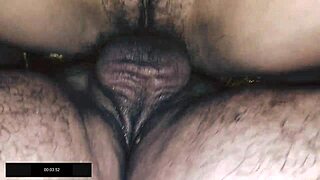 Homemade Milf Fucks in Sauna with Black Fishnets Stockings
